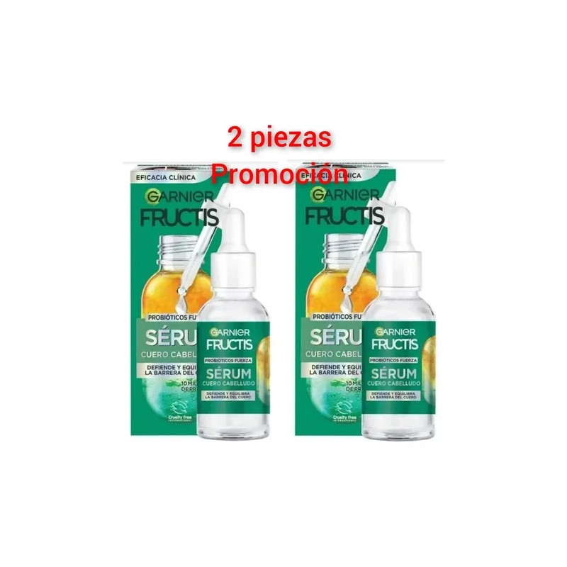 Kit 2 Pz Serum Garnier Fructis Probióticos Cuero Cabelludo