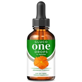 Gluco One Drops – Advanced Natural Dietary Supplement with 121mg Proprietary Plant-Based Blend to Support Health, Wellness & Daily Vitality