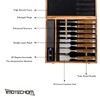 IMOTECHOM 10-Pieces Woodworking Wood Chisel Set with Wooden Box, Honing