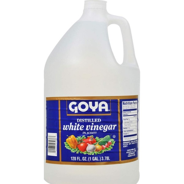 Goya White Vinegar - Distilled, 1 Gallon