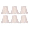 6Pcs European Style Lampshade Cloth Lamp Shade Chandelier Wall Light