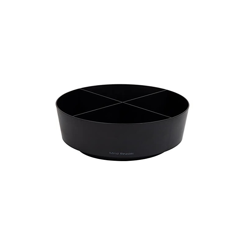 Betesh Mind Reader Snack Carousel, Countertop Organizer, Snack Tray, Condiment