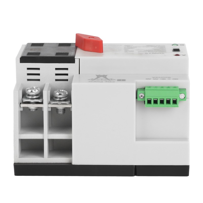 Dual Power Automatic Switch 2P 8KV 2 Modes Power Transfer