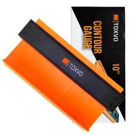 DECOMIL Contour Duplication Gauge | Contour Gauge Profile Tool, Adjustable Tightness and Lock, Precise Measurement and Model | Irregular Shape Duplicater, Perfect Tool for DIY Handyman