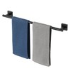 MOOCHE 60 cm Towel Rail Black - 304 Stainless Steel