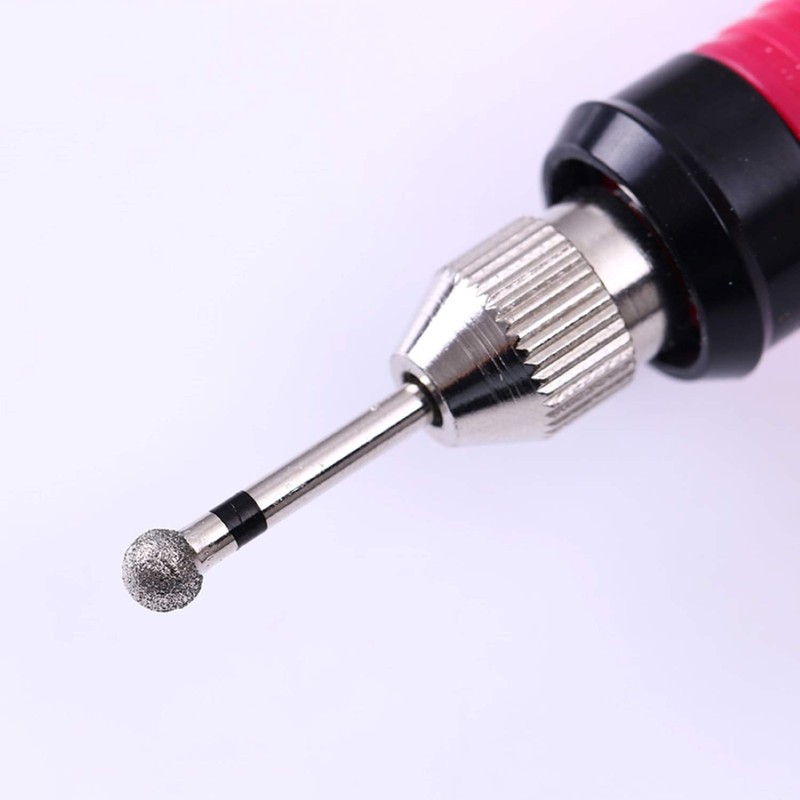 Natury Nails Diamond Cutter Round Nail Drill Manicure Pedicure Semi