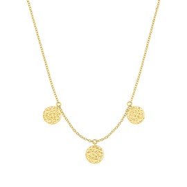 s.Oliver 2027551 Women's Necklace Gold 42 cm, Sterling Silver