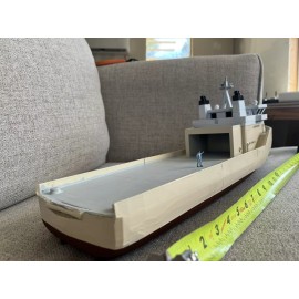 UNPainted Unassembled version Ho Scale Large Work Boat