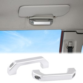 Aunginsy Car Roof Handle Replacement Compatible with Toyota FJ Cruiser 2007-2021+, Aluminum Interior Top Pull Grab Handle Replace Part, Front Row Seat Side Roof Pillar Grab Handles Assist Accessories