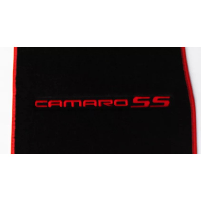 AFM NEW! BLACK Floor Mats 2016-2024 Camaro Embroidered Logo +