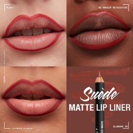 NYX Cosmetics Suede Matte Lip Liner -Shade Alabama