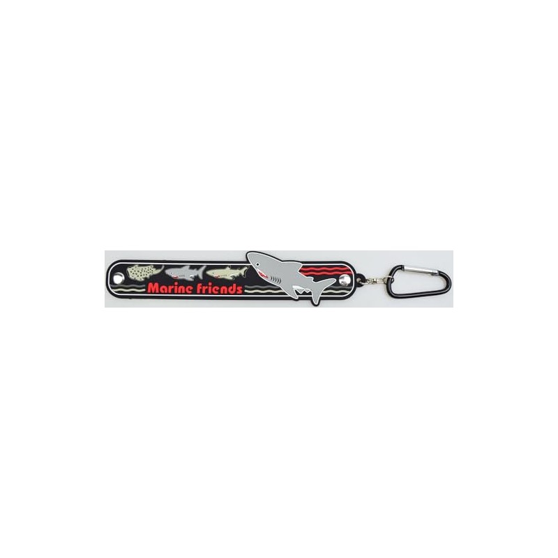 The Access Key Chain, Shark Carabiner, Aquarium, PVC