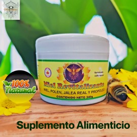emma bram Miel Revitalizante Jalea Real 100% Natural, Miel,Polen,Pro