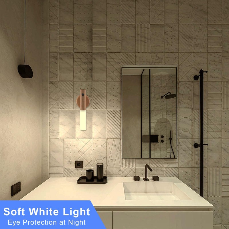LANDGOO LED Wall Sconces Motion Sensor Lights Portable 360° Lamps