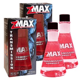 zMAX Transmission Formula 2 Pk - Automatic and Manual Transmission Fluid Additive to Lubricate Metal and Gears - Improves Shifting Performance - 6oz