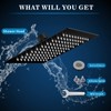 Voolan Rain Shower head, High Pressure Shower Head Made of