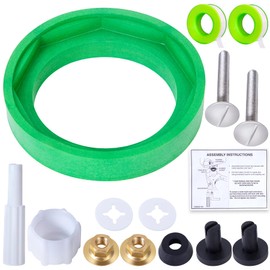3'' Toilet Tank to Bowl Coupling Kit for American Standards Toilet Part Champion 4 AS738756-0070A,Toilet Tank Bolts Parts Kit Tank to Bowl Gasket Kit for Most 3'' Flush Valve Opening Tanks,with wrench