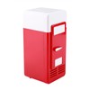 LED Mini USB Refrigerator USB Refrigerator Drinks Beverage Cans Refrigerator