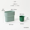 ideaco Trash can niko one Trash Can Sorter with Cup,
