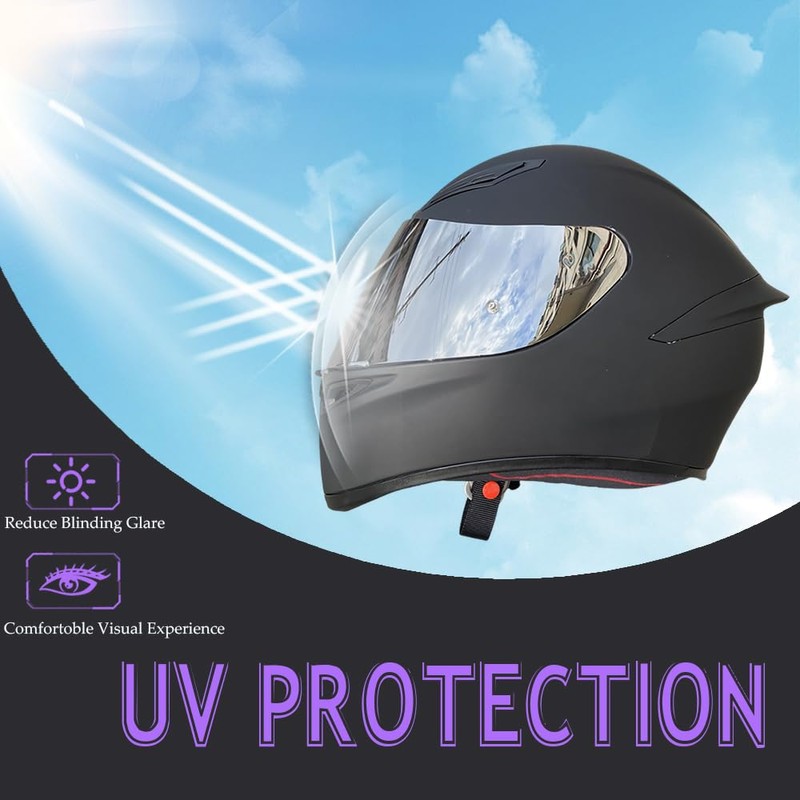 BSTOP K1 Face Shield Uv-Protected for AGV K1, K1S, K3SV,