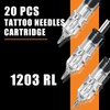 Cartridge Needles - PEPAX 20 Pieces 1203RL Cartridges