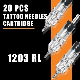 Cartridge Needles - PEPAX 20 Pieces 1203RL Cartridges