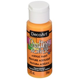 DecoArt Crafter's Acrylic Paint, 2-Ounce, Squash Blossom