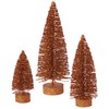 Vickerman L137410 - Árbol Ovalado con Purpurina, Cobre, 5" x