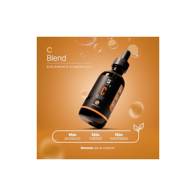 B Life Vitamina C Líquida | 60 ml | Enriquecida