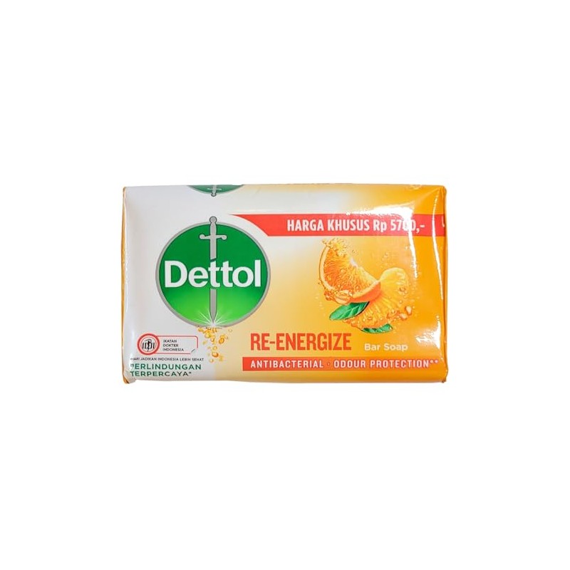 Dettol Antibacterial Soap Bar | Pack of 5, 100 g