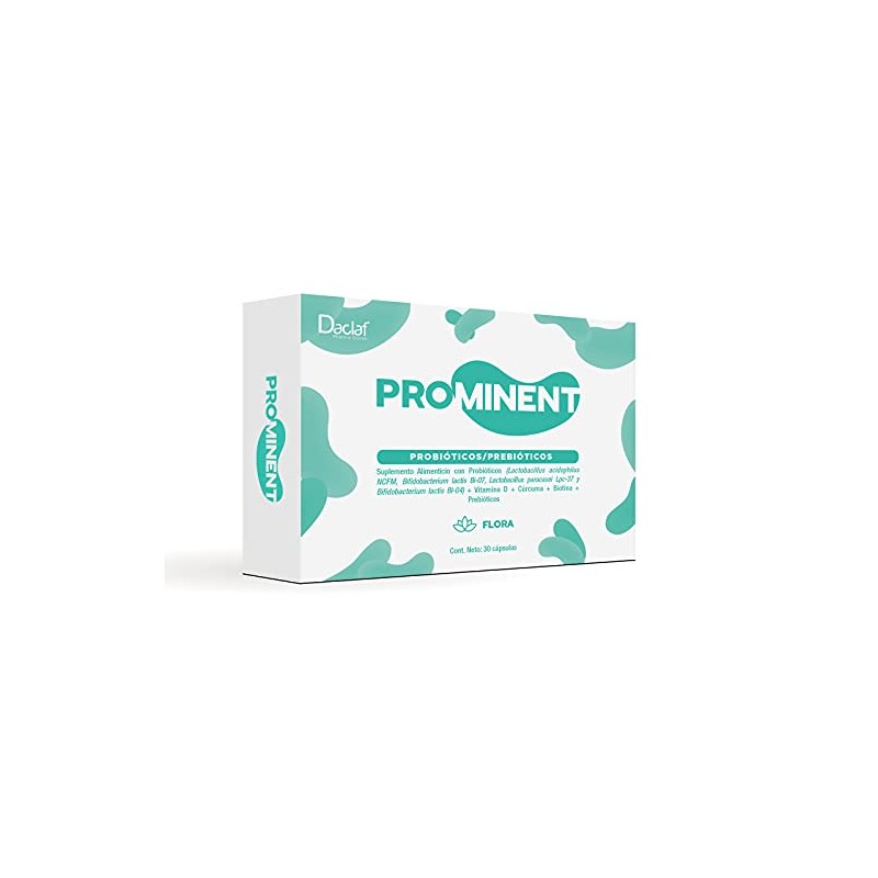PROMINENT FLORA Probióticos para Restaurar la Microbiota Con Vitamina D,
