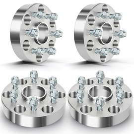 ECCPP 1.5 inch Thickness 6x5.5 to 6x120 Wheel Adapters 6LUG with 14x1.5 Studs 78.3CB to 66.9CB Compatible for Suburban 2015-2020 for Yukon 1992-1995 -4PCS