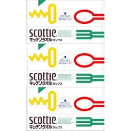 Scottie Kitchen Towel Boxes, 150 Sheets (75 Pairs), Pack of 3 Boxes