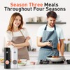 Electric Salt and Pepper Grinder Set, Rechargeable Automatic Pepper Mill