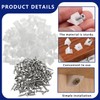 120 Pcs Drawer Repair Kit with Screws - Drawer Front