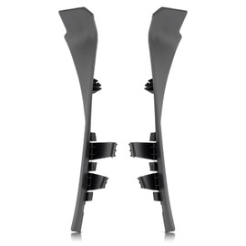 CARBBIA 2Pcs Windshield Wiper Cowl Cover Front Left and Right Extension Cover Trim Compatible with Nissan Rogue 2014 2015 2016 2017 2018 2019 2020 66895-4BA1A 66894-4BA1A 66894-4CL0A 66895-4CL0A