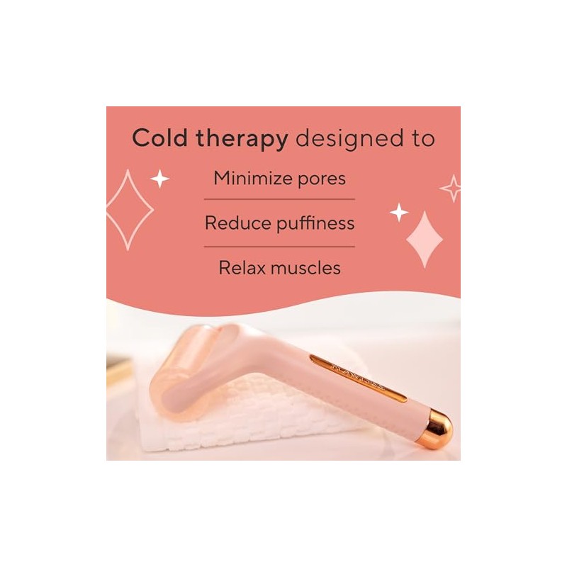 Finishing Touch Rodillo de Hielo para Masaje Facial Impecable