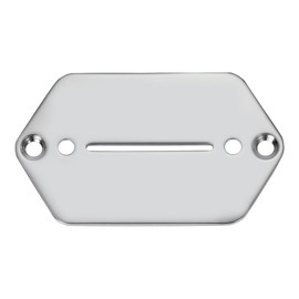 Dopro Electric Guitar Pickup Selector Switch Plate Control Cover Plate with Blade Slot for Contemporary/Marr Jaguar Chrome