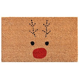 callowaymills Rudolph Doormat, 30" x 48", Multi