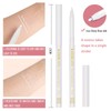 KAIQIKAIXI 6Pcs White Eyeliner Pencils Professional Use as Highlighter,Lip Line