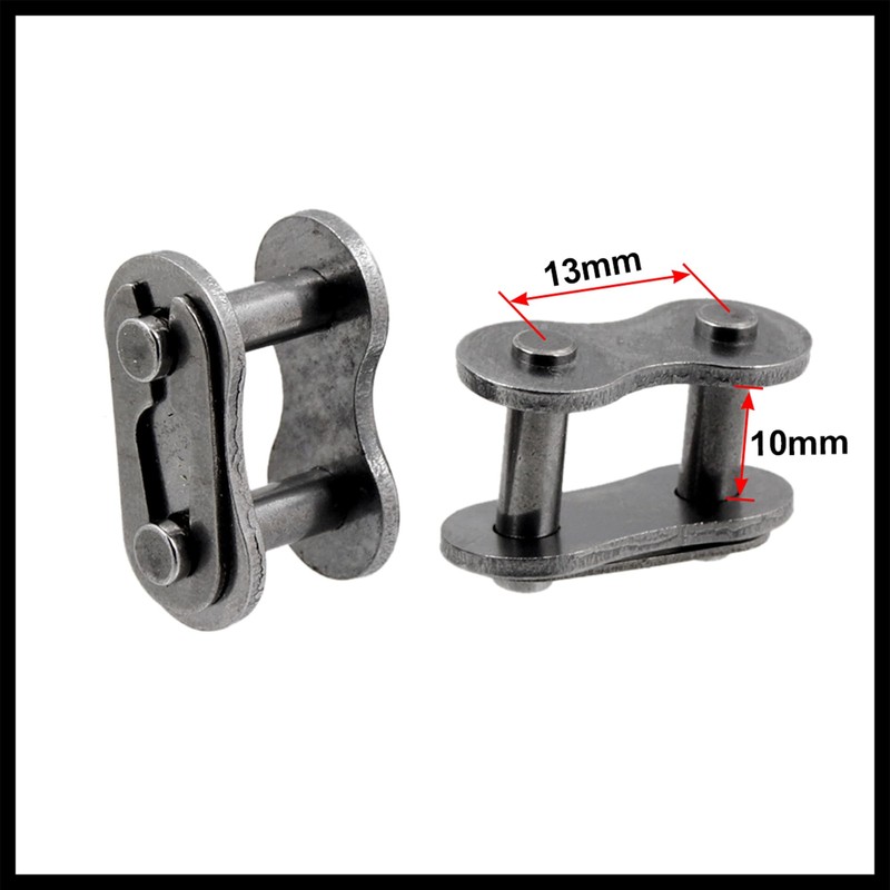 Hihaha 2 Pcs 420 Chain Master Link 50cc 90cc Pit