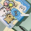 M5 Sticker Binder with 10 Refills, 5 Holes, Transparent Mat,