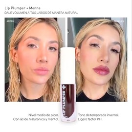 MEIN x MLashes | Kit Lip Plumper intenso MONNA con Lip Plumper hidratante Mark