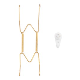 Bilillo Plate Hangers for The Wall, Suitable for 8-10 inch Decorative Plate, Stainless Steel Invisible Heavy Duty Wire Plate Holder with Wall Hooks, Plate Hangers for Displaying Plates, Platter, Dish