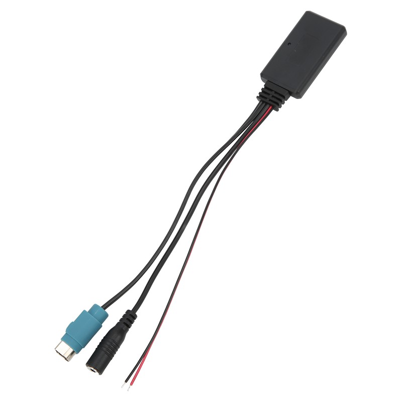 Car Bluetooth5.0 AUX Module Handsfree Mic ABS Wearproof Antiaging for