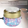 Mini Pottery Wheel Machine Children Small DIY HandMade Clay Craft