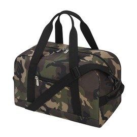 Small Duffle Bag 14 inch Carry On Mini Duffel Bag Lightweight for Travel Gym Sport-Camouflage