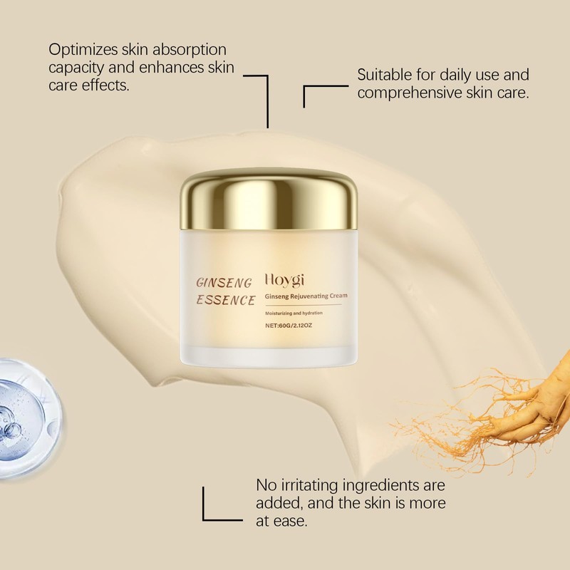 Grospe Ginseng Rejuvenating Cream - Anti-Aging Moisturizer with Ginseng Essence