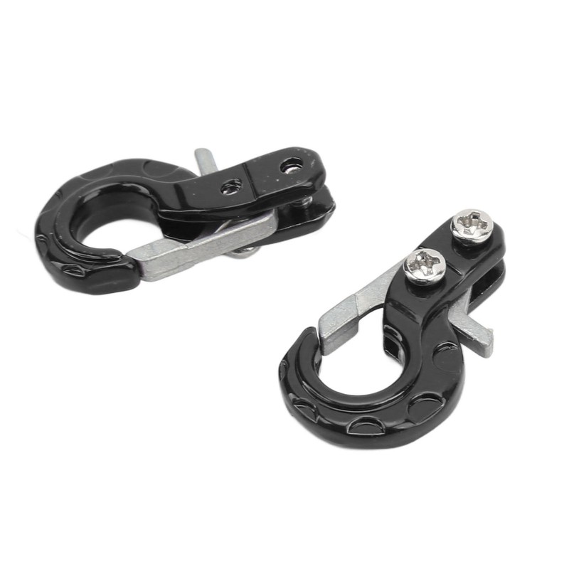 2pcs RC Metal Trailer Hook Aluminum Alloy Steel Rope Lightweight