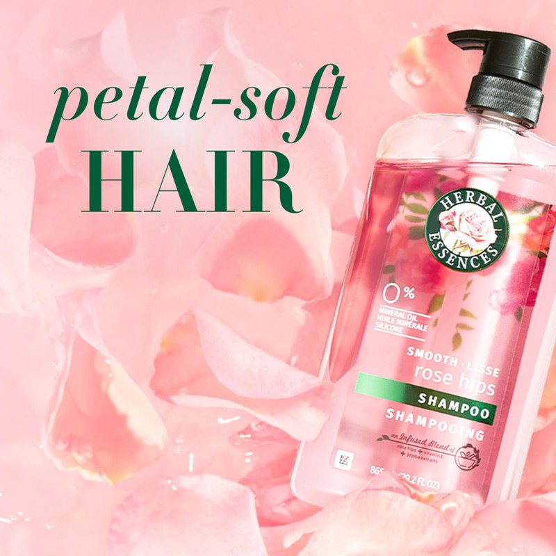Herbal Essences Shampoo & Conditioner Set, Rose Hips - Smooth
